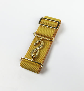 Masonic Belt Extender Mustard -Unique_Regalia